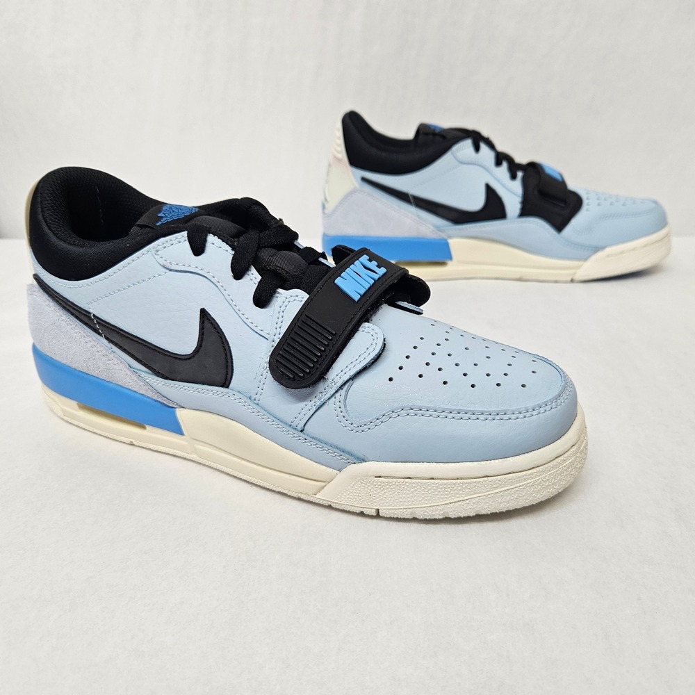 Jordan Air Jordan Legacy 312 Low GS CD9054-400 Blue Black White Kids Size 7Y